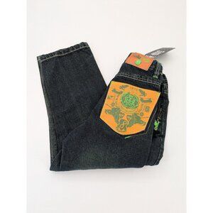 Vintage‎ Pelle Pelle Boys Jeans Size 6 Baggy Skater Grunge Denim Y2K